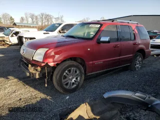 2008 Mercury Mountaineer Premier with VIN 4M2EU38888UJ14333, listed as a Copart auction lot 48708815 with 124,162 mi miles and Salvage Title. Bid and sale history available at carsss.com. Image 1.
