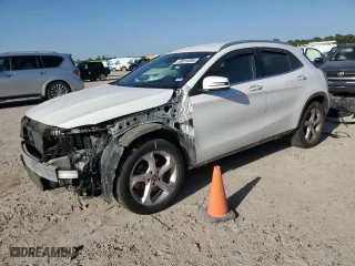2018 Mercedes-Benz GLA with VIN WDCTG4GB5JJ492182, listed as a Copart auction lot 49814595 with 76,096 mi miles and Salvage Title. Bid and sale history available at carsss.com. Image 1.
