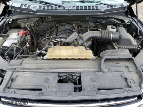 2019 Ford F-150 XL with VIN 1FTEW1E5XKFB19818, listed as a Copart auction lot 52922125 with 161,835 mi miles and Salvage Title. Bid and sale history available at carsss.com. Image 11.