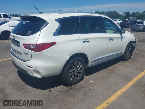 2015 Infiniti QX60 с VIN 5N1AL0MM8FC552180, выставлен на аукционе IAAI как лот 42293095 с пробегом 141 403 миль миль и . История ставок и продаж доступна на DreamBid. Изображение 4.