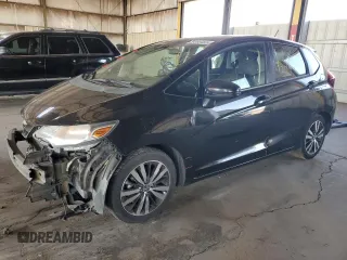 2015 Honda Fit EX-L with VIN 3HGGK5H80FM764163, listed as a Copart auction lot 59395465 with 171,163 mi miles and Salvage title. Bid and sale history available at DreamBid. Image 1.