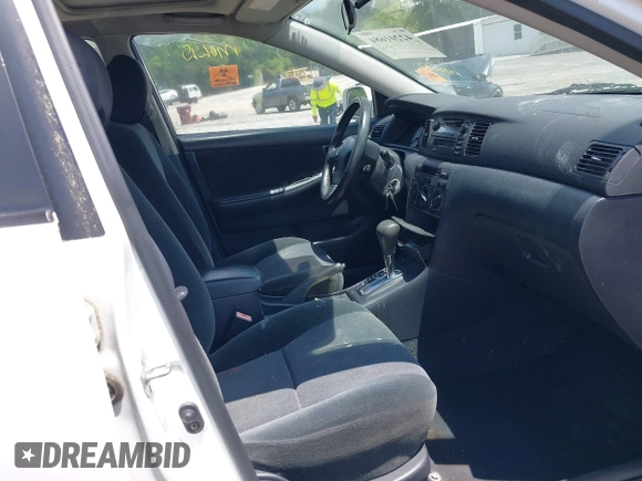 2003 Toyota Corolla CE with VIN 1NXBR32E73Z185570, listed as a IAAI auction lot 42201684 with 299,999 mi miles and . Bid and sale history available at DreamBid. Image 5.