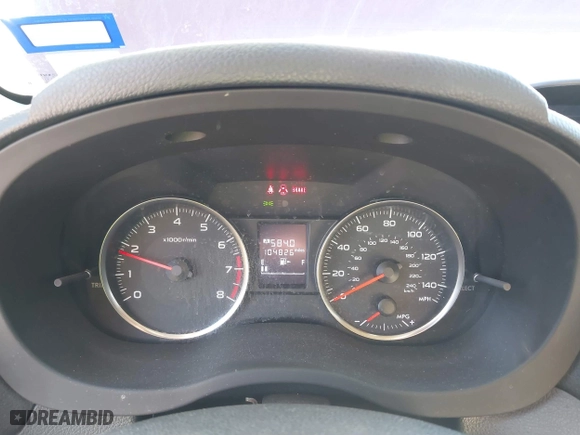 2016 Subaru Crosstrek Premium with VIN JF2GPABCXG9218297, listed as a IAAI auction lot 41187199 with 104,826 mi miles. Bid and sale history available at carsss.com. Image 7.