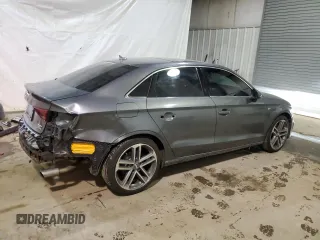 2017 Audi A3 Sedan Premium Plus with VIN WAUJ8GFF1H1036428, listed as a Copart auction lot 68144473 with 57,477 mi miles and Salvage Title. Bid and sale history available at carsss.com. Image 3.