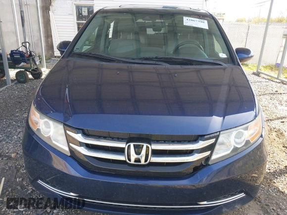 2014 Honda Odyssey EX-L with VIN 5FNRL5H66EB080708, listed as a IAAI auction lot 42067390 with 175,916 mi miles and . Bid and sale history available at carsss.com. Image 12.