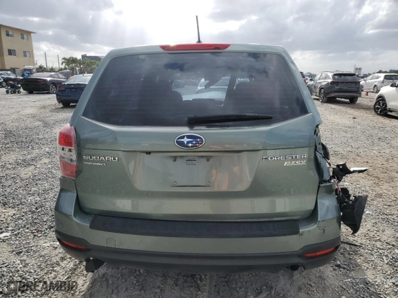 2015 Subaru Forester 2.5i with VIN JF2SJAAC4FH840542, listed as a Copart auction lot 51063785 with 89,555 mi miles and Salvage Title. Bid and sale history available at carsss.com. Image 6.