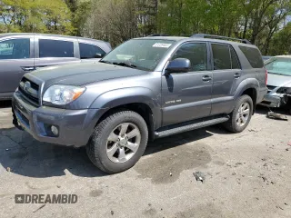 2006 Toyota 4Runner Limited with VIN JTEBU17R868073453, listed as a Copart auction lot 51239405 with 218,766 mi miles and Salvage Title. Bid and sale history available at carsss.com. Image 1.