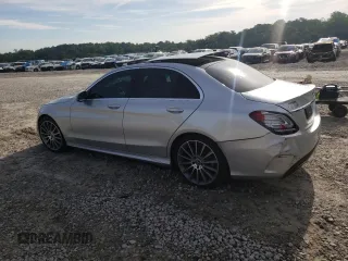 2021 Mercedes-Benz C 300 with VIN W1KWF8DB1MR604683, listed as a Copart auction lot 55934465 with Not provided miles and Salvage title. Bid and sale history available at DreamBid. Image 2.