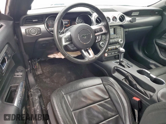 2016 Ford Mustang EcoBoost with VIN 1FA6P8TH2G5201200, listed as a Copart auction lot 60747235 with 121,471 mi miles and Salvage title. Bid and sale history available at DreamBid. Image 8.