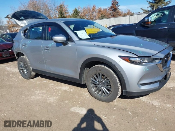 2018 Mazda CX-5 Sport with VIN JM3KFBBM6J0336683, listed as a IAAI auction lot 41737817 with 94,881 mi miles. Bid and sale history available at carsss.com. Image 1.