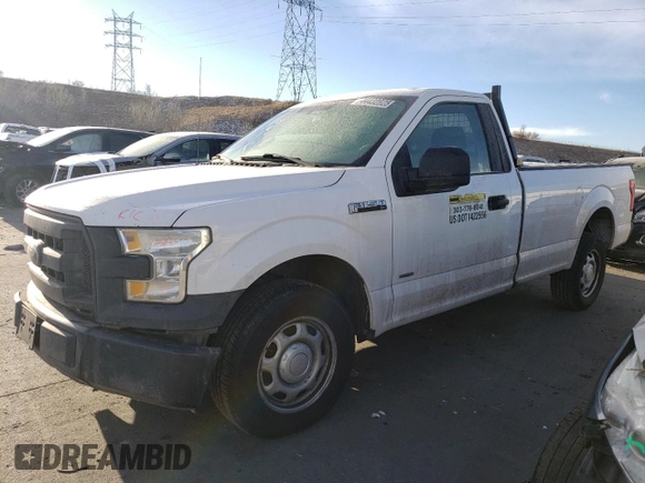 2016 Ford F-150 XL with VIN 1FTNF1CG7GKG01388, listed as a Copart auction lot 44432825 with 110,221 mi miles and Salvage title. Bid and sale history available at DreamBid. Image 1.