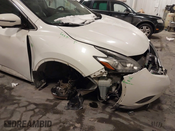 2017 Nissan Murano SL with VIN 5N1AZ2MH0HN151436, listed as a IAAI auction lot 41611214 with 127,500 mi miles and . Bid and sale history available at carsss.com. Image 6.