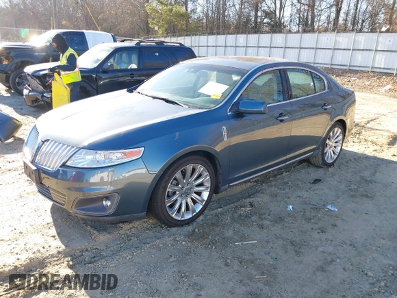 2010 Lincoln MKS with VIN 1LNHL9ER7AG614814, listed as a IAAI auction lot 41283370 with 1 mi miles. Bid and sale history available at carsss.com. Image 17.