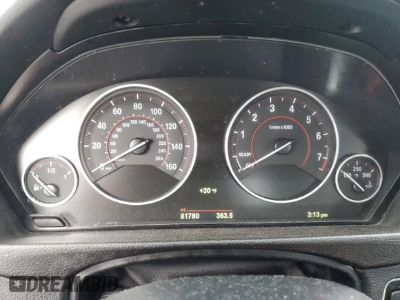 2015 BMW 4 Series 435i xDrive with VIN WBA4B3C51FD670241, listed as a Copart auction lot 41464845 with 81,780 mi miles and Salvage Title. Bid and sale history available at DreamBid. Image 9.