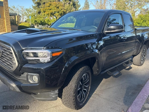 2022 Toyota Tacoma 2WD SR with VIN 3TYRZ5CN6NT014575, listed as a Copart auction lot 53002075 with 36,679 mi miles and Salvage Title. Bid and sale history available at carsss.com. Image 2.