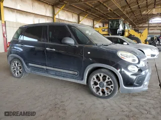 2014 FIAT 500L Trekking with VIN ZFBCFADH9EZ006709, listed as a Copart auction lot 74635554 with 226,791 mi miles and Clean Title. Bid and sale history available at carsss.com. Image 4.