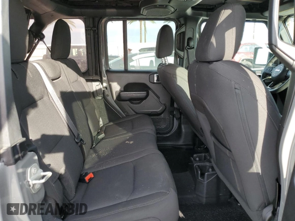 2023 Jeep Wrangler Sport S with VIN 1C4HJXDN6PW671775, listed as a Copart auction lot 75140894 with Not Provided miles and Non Repairable. Bid and sale history available at DreamBid. Image 10.