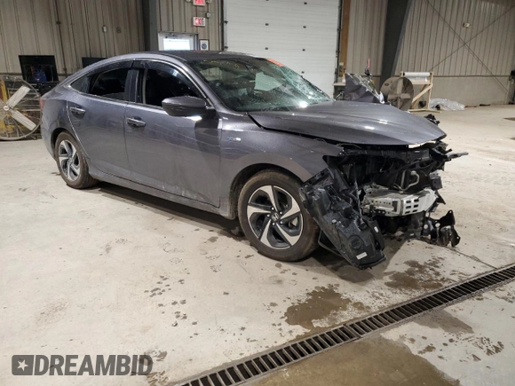 2022 Honda Insight EX z VIN 19XZE4F5XNE012867, wystawiony jako Copart lot #54153305 z przebiegiem Nie podano mil oraz Szkoda całkowita • Salvage title. Historia ofert i sprzedaży dostępna na DreamBid. Obrazek 4.