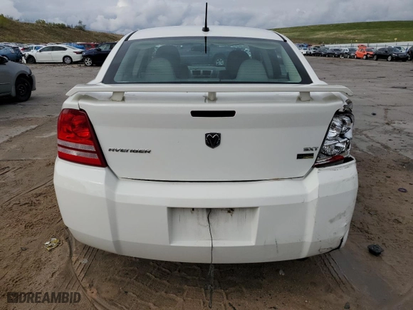 2008 Dodge Avenger SXT with VIN 1B3LC56R68N200534, listed as a Copart auction lot 54600054 with 164,533 mi miles and Salvage Title. Bid and sale history available at carsss.com. Image 6.