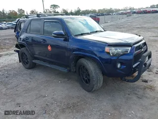 2019 Toyota 4Runner SR5 with VIN JTEZU5JR3K5200409, listed as a IAAI auction lot 41154305 with 64,935 mi miles. Bid and sale history available at carsss.com. Image 1.