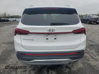 2022 Hyundai Santa Fe SEL with VIN 5NMS24AJ1NH476217, listed as a Copart auction lot 52255645 with 45,179 mi miles and Salvage Title. Bid and sale history available at DreamBid. Image 6.