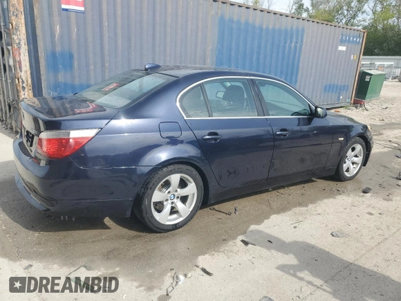 2004 BMW 5 Series 530i with VIN WBANA735X4B065254, listed as a Copart auction lot 57613795 with 201,959 mi miles and Non repairable. Bid and sale history available at DreamBid. Image 3.