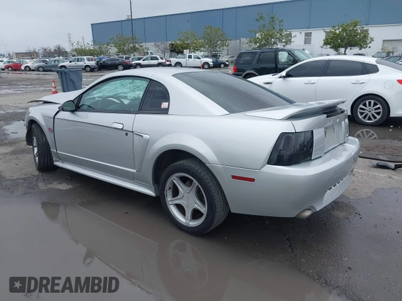1999 Ford Mustang GT with VIN 1FAFP42X0XF215981, listed as a IAAI auction lot 41806677 with 152,295 mi miles. Bid and sale history available at carsss.com. Image 3.
