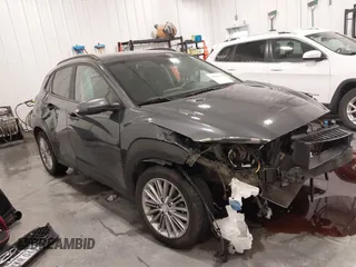 2020 Hyundai Kona SEL with VIN KM8K22AA7LU515074, listed as a IAAI auction lot 41491242 with 72,107 mi miles. Bid and sale history available at carsss.com. Image 1.