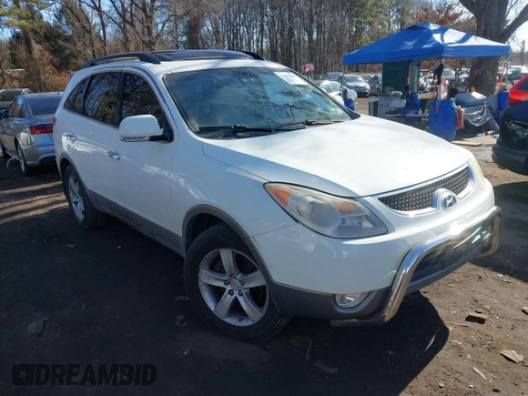 2008 Hyundai Veracruz GLS with VIN KM8NU73C58U073812, listed as a IAAI auction lot 41491009 with 95,081 mi miles and . Bid and sale history available at DreamBid. Image 1.