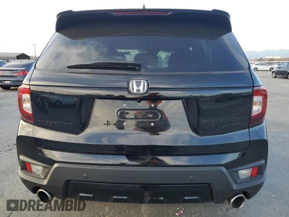 2024 Honda Passport Black Edition with VIN 5FNYF8H82RB005483, listed as a Copart auction lot 84479044 with Not provided miles and Salvage title. Bid and sale history available at DreamBid. Image 6.