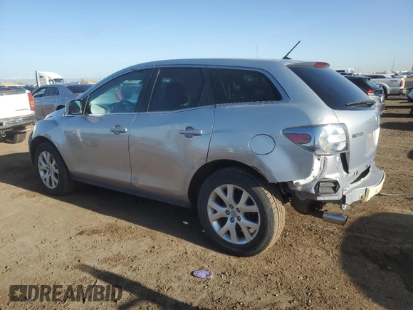 2008 Mazda CX-7 Sport with VIN JM3ER293680189082, listed as a Copart auction lot 52092345 with 129,388 mi miles and Salvage Title. Bid and sale history available at carsss.com. Image 2.