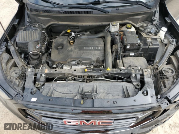 2020 GMC Terrain SLE with VIN 3GKALMEV7LL138282, listed as a Copart auction lot 58064355 with 109,318 mi miles and Salvage title. Bid and sale history available at DreamBid. Image 12.