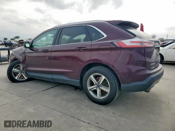 2019 Ford Edge SEL with VIN 2FMPK4J90KBB68182, listed as a Copart auction lot 57158435 with 71,598 mi miles and Salvage title. Bid and sale history available at DreamBid. Image 2.