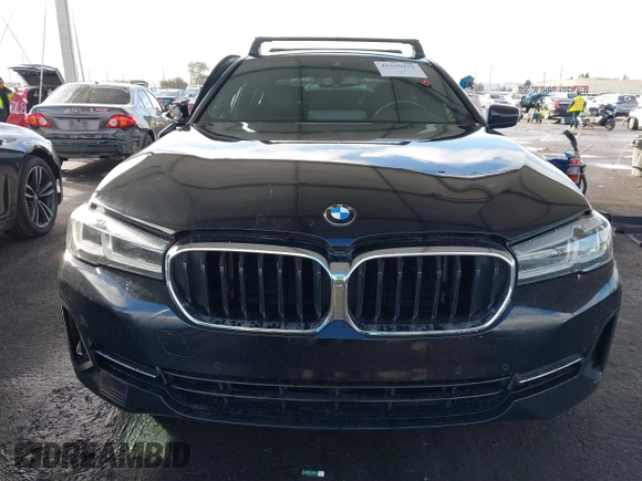 2021 BMW 5 Series 530e with VIN WBA13AG07MCF87003, listed as a IAAI auction lot 41550152 with 52,214 mi miles and . Bid and sale history available at carsss.com. Image 12.