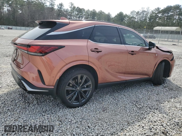 2024 Lexus RX with VIN 2T2BAMCAXRC047052, listed as a Copart auction lot 49404275 with 19,974 mi miles and Salvage Title. Bid and sale history available at carsss.com. Image 3.