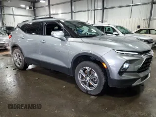 2023 Chevrolet Blazer LT with VIN 3GNKBJR48PS219085, listed as a Copart auction lot 79614694 with 26,719 mi miles and Clean title. Bid and sale history available at DreamBid. Image 4.