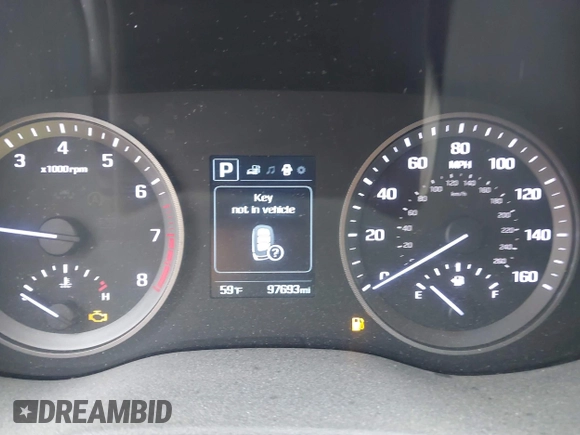 2016 Hyundai Tucson Limited with VIN KM8J33A23GU215481, listed as a IAAI auction lot 42202341 with 97,693 mi miles. Bid and sale history available at carsss.com. Image 7.