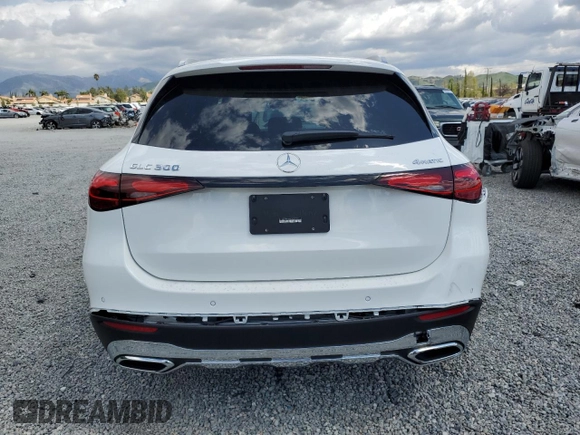 2025 Mercedes-Benz GLC 300 z VIN W1NKM4HB7SF296928, wystawiony jako Copart lot #51312915 z przebiegiem 664 mil mil oraz Szkoda całkowita • Salvage title. Historia ofert i sprzedaży dostępna na DreamBid. Obrazek 6.