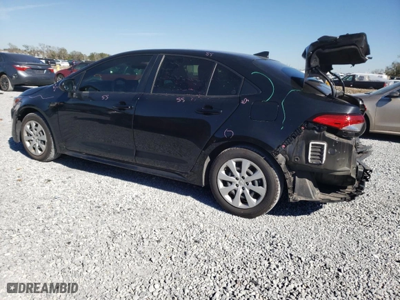 2021 Toyota Corolla LE with VIN JTDEPMAE1MJ174484, listed as a Copart auction lot 87818785 with 28,755 mi miles and Salvage Title. Bid and sale history available at carsss.com. Image 2.