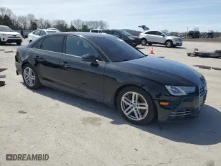 2017 Audi A4 Premium with VIN WAUGNAF45HA024104, listed as a Copart auction lot 49780115 with 154,606 mi miles and Salvage Title. Bid and sale history available at carsss.com. Image 4.