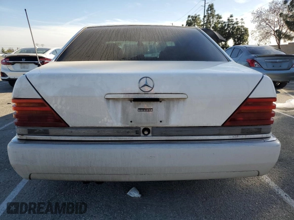 1994 Mercedes-Benz S 320 with VIN WDBGA32E6RA177390, listed as a Copart auction lot 47685975 with Not Provided miles and Salvage Title. Bid and sale history available at DreamBid. Image 6.