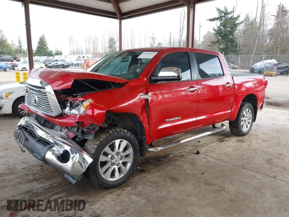 2012 Toyota Tundra 4WD Truck LTD with VIN 5TFHW5F13CX268552, listed as a IAAI auction lot 41461707 with 199,502 mi miles. Bid and sale history available at carsss.com. Image 17.