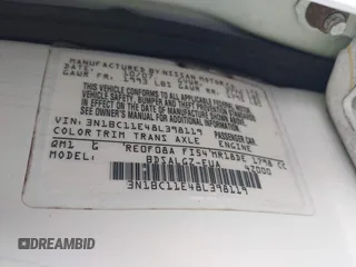 2008 Nissan Versa S с VIN 3N1BC11E48L398119, выставлен на аукционе IAAI как лот 42754328 с пробегом 179 056 миль миль и . История ставок и продаж доступна на DreamBid. Изображение 9.