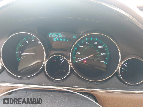 2014 Buick Enclave Leather with VIN 5GAKRBKD7EJ237632, listed as a IAAI auction lot 41791710 with 111,435 mi miles and . Bid and sale history available at DreamBid. Image 7.