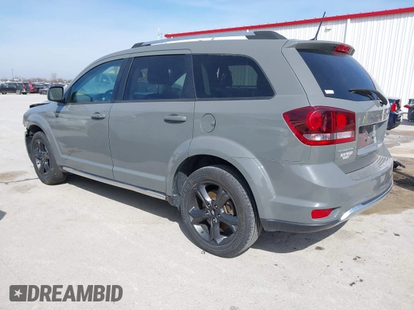 2020 Dodge Journey Crossroad with VIN 3C4PDCGB9LT268385, listed as a IAAI auction lot 41856454 with 93,111 mi miles and . Bid and sale history available at carsss.com. Image 3.