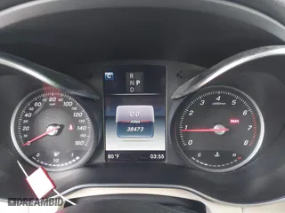 2019 Mercedes-Benz GLC with VIN WDC0G4KB0KV154015, listed as a IAAI auction lot 41049218 with 38,473 mi miles. Bid and sale history available at carsss.com. Image 16.
