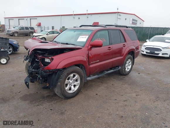 2006 Toyota 4Runner SR5 with VIN JTEBU14R368059254, listed as a IAAI auction lot 41506206 with 95,451 mi miles. Bid and sale history available at carsss.com. Image 18.