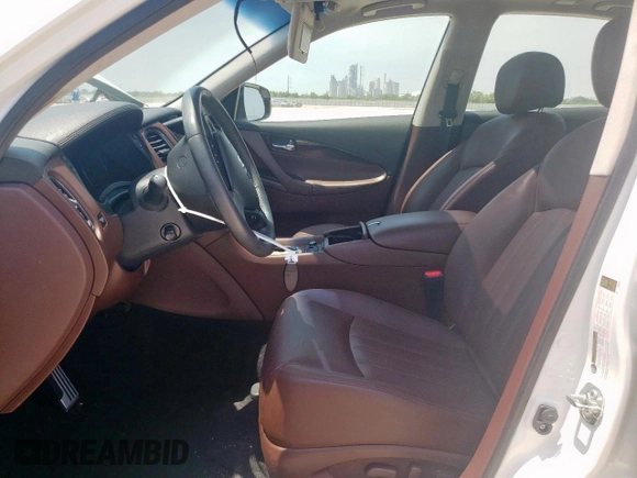 2017 Infiniti QX50 z VIN JN1BJ0RP2HM380357, wystawiony jako Copart lot #57205385 z przebiegiem 24 868 mil mil oraz Szkoda całkowita • Salvage title. Historia ofert i sprzedaży dostępna na DreamBid. Obrazek 7.