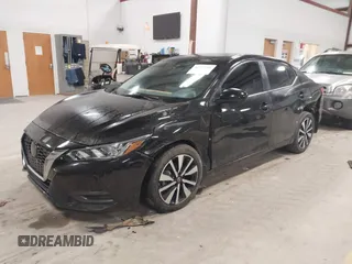 2022 Nissan Sentra SV with VIN 3N1AB8CV5NY225552, listed as a IAAI auction lot 41757701 with 36,699 mi miles. Bid and sale history available at carsss.com. Image 17.