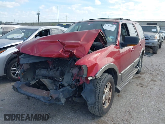 2004 Ford Expedition Eddie Bauer z VIN 1FMPU17L34LA09123, wystawiony jako IAAI lot #41798066 z przebiegiem Nie podano mil oraz . Historia ofert i sprzedaży dostępna na DreamBid. Obrazek 2.